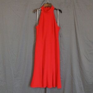 Donna Morgan Vibrant Red Midi Dress